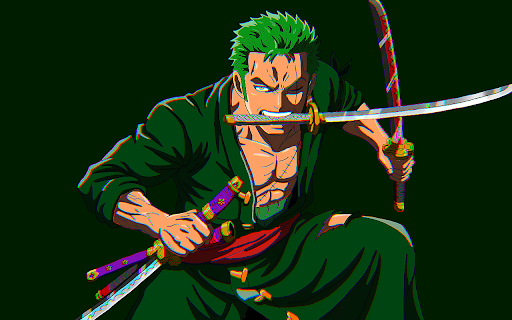 Roronoa Zoro One Piece Sword Master Live Wallpaper :: Transform your new tab with dynamic HD live wallpapers featuring Roronoa Zoro from One Piece, the ultimate sword master.
