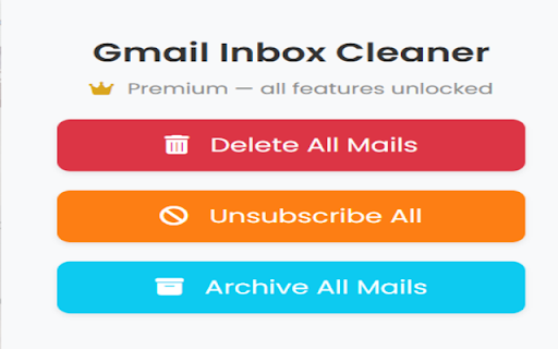 Gmail Unsubscriber & Email Cleaner Fast :: 🧹Clean your Gmail in 1 click — Mass unsubscribe, 🗑️delete, and 📦archive instantly. ⚡Fast & 🔒secure.