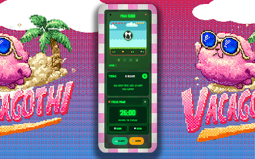 Vacagotchi :: Gamify your productivity with your virtual pet companion