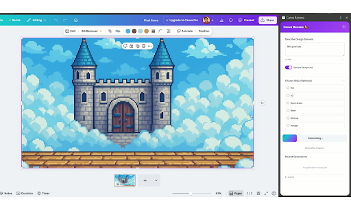 Canva Banana :: Generate custom design elements for Canva with AI - 為 Canva 生成自訂設計元素的 AI 工具