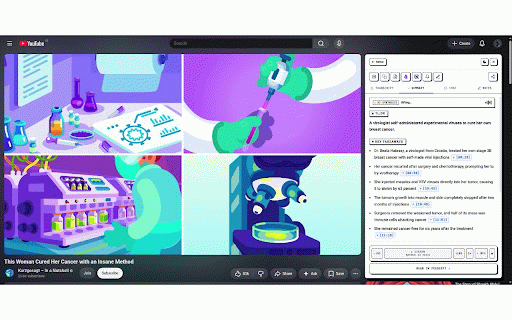 FeedSift – AI YouTube Digest :: AI video summaries & natural audio voiceovers on YouTube. Auto-pastes into ChatGPT, Claude & Gemini, plus 1-click Notion sync.