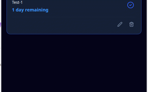 Daymark :: A privacy-first Chrome extension that lets users create important events and displays a customizable floating countdown.