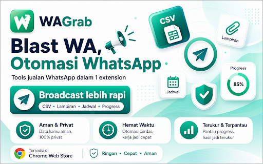 WAGrab Pro :: WhatsApp Web automation tools