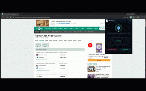 SurfVigil :: Real-Time Browser Threat Detection — Phishing, XSS, Cryptomining & Anomaly Protection