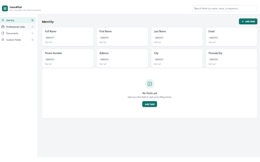Universal Form Auto-Fill Assistant :: Detects fields on any web form and one-click fills them from your saved profile.