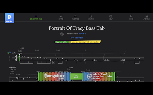TabZen :: Your tabs, distraction-free. TabZen blocks intrusive ads, giving you a cleaner view of your guitar, bass, and drum tabs.