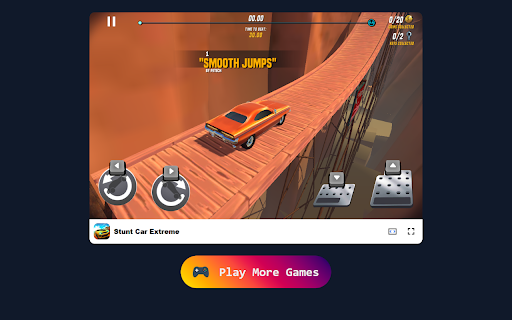 Stunt Car Extreme Game - Enjoy Free, Offline Racing Fun Anytime! :: Experience extreme stunts and thrilling races in this offline 3D driving adventure for Chrome!