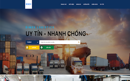 Công cụ Đặt hàng Dimex Logistics :: Công cụ Đặt hàng Dimex Logistics hỗ trợ bạn lựa chọn sản phẩm từ 3 trang TMĐT từ Trung Quốc
