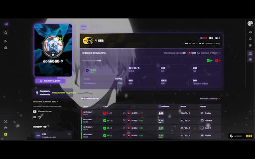cs2vision :: FACEIT match intelligence, interface customization, and user-enabled match workflow automation for cs2vision.