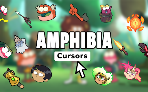 Amphibia Cursor - Custom Fantasy Cartoon Cursor :: Explore Internet with Amphibia cursors. Perfect for fans of Anne, frog worlds & magical swamp adventures!