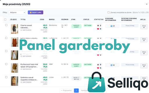 selliqo.app :: Automatyzuj swoją pracę na vinted z naszym narzędziem AI selliqo.app.