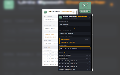 Unix / Epoch Timestamp Converter :: Convert Unix and Epoch timestamps to human-readable dates and vice versa instantly.