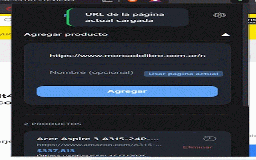 Monitor de Productos :: Monitorea cambios de precio, disponibilidad y estado de productos