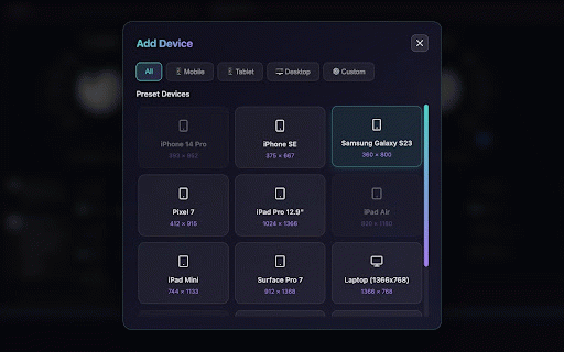 Codex Dev :: Developer's Insight Tool - View your website in multiple responsive screen sizes simultaneously with synchronized scrolling.