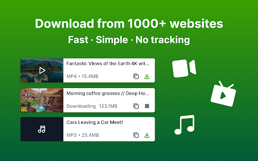 MeowLoad - Video/Live/Audio/Image Downloader :: Download videos, audio, images, and livestreams from major sites effortlessly. Quick access with a clean, simple workflow.