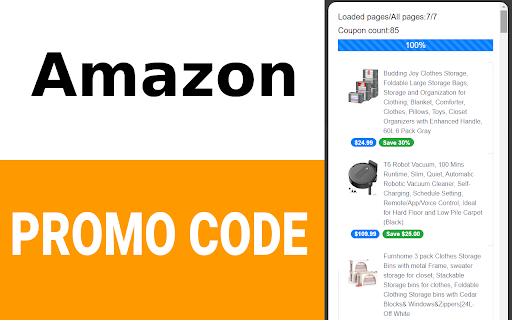 Amazon promo code :: Displays amazon promo codes