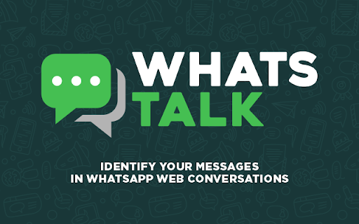 WhatsTalk :: Adicione o nome do utilizador antes de cada mensagem enviada no WhatsApp Web