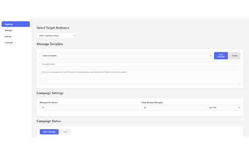 Messenger Connector | Bulk Message Sender for FB :: Automate Facebook messages with advanced targeting