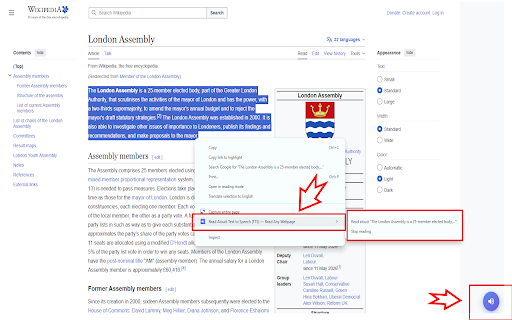Read Aloud: Text to Speech for Any Webpage :: Read any webpage out loud with natural voices. Free text to speech (TTS) reader — articles, PDFs, selected text. Works offline.