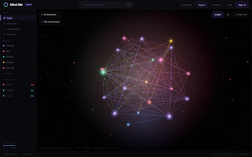 Mind Silo :: Capture your AI conversations into a private, searchable memory brain across Claude, ChatGPT, and Gemini.