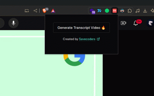 YTranscripts Extension :: A simple extension with get text from YouTube video