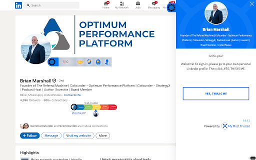 Referral Machine Connect :: Tired of cold messages and dead-end intros? Meet Referral Machine Connect—the smarter way to build real business relationships.