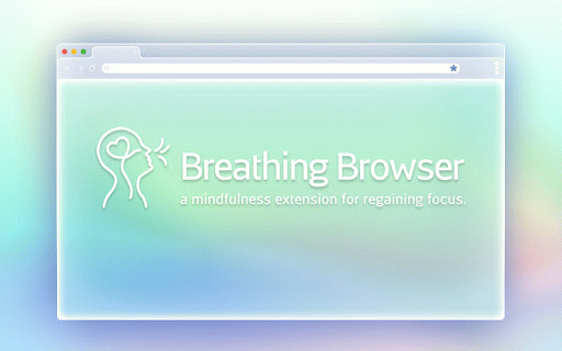 BreathingBrowser Standard :: A mindfulness extension that uses visual breathing rhythms to help you regain focus and relax.