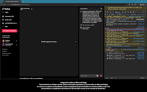TikCroo: Extension :: Conecta tu TikTok LIVE con OBS a través de TikCroo. El puente local para activar alertas, sonidos y transiciones en tiempo real.