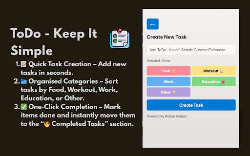 To-Do List & Task Manager for Chrome :: To-Do List Chrome Extension – Simple Task Manager & Productivity App