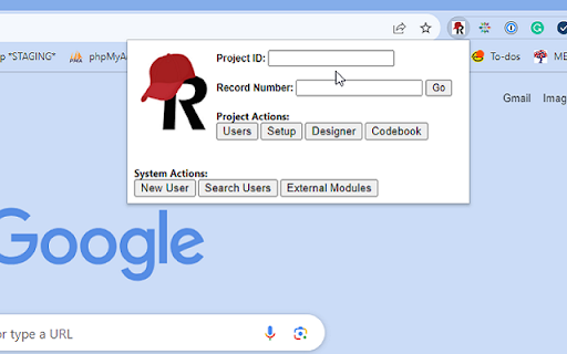 REDCap Browser Extension :: Quickly and easily navigate REDCap servers, including records, project management pages, and system configuration pages.