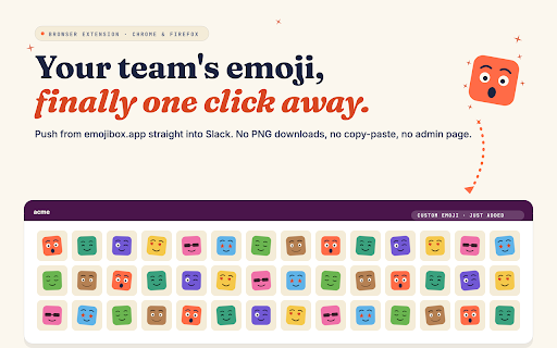 EmojiBox for Slack :: Push EmojiBox emoji straight into your Slack workspace.