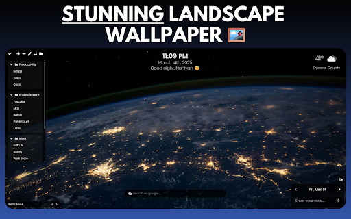 Personal Dashboard :: 🌟 PERSONAL DASHBOARD 🚀
🔥 BRAND NEW WALLPAPER HISTORY & NOTES FEATURE! 📝🌄
✨ Transform your new tab into a beautiful,…