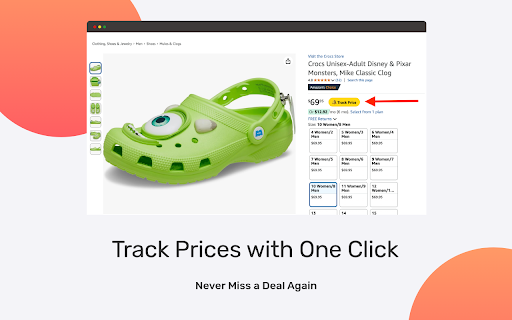 Price Watcher for Amazon, Temu, eBay, Etsy, and more :: Track price drops on your favorite online stores. Get instant alerts when prices fall — simple, private, and free.