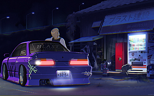 JDM Nissan Silvia S13 Live Wallpaper :: Transform your new tab with stunning HD live wallpapers of the iconic JDM Nissan Silvia S13. Experience automotive beauty daily!