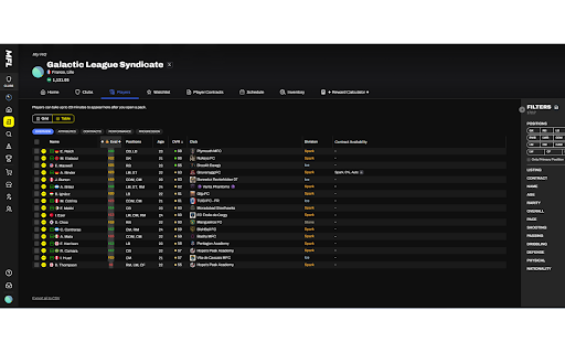 MF Leaks Companion :: Ajoute des statistiques tactiques, infos sur les équipes adverses et prix estimés des joueurs sur le site PlayMFL.