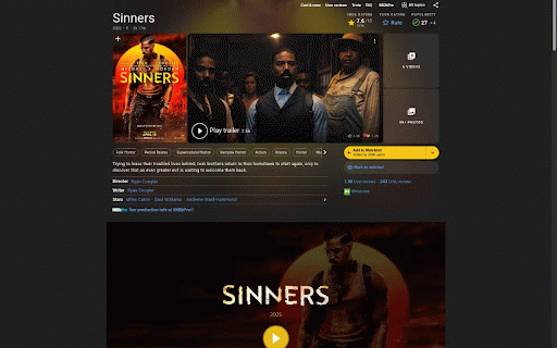 IMDbFlix :: Watch movies and TV shows directly on IMDb.com and TMDB.com.