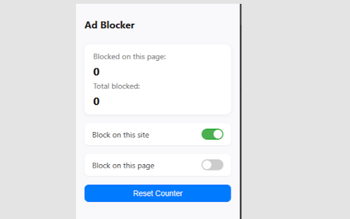 Ad Free Web :: Simple extension to stop annoying ads without slowing down your browser.