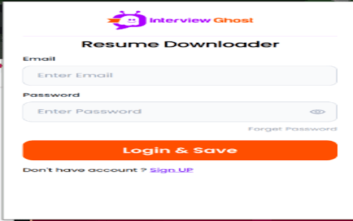 Resume Extractor (Interviewghost) :: Extract candidates from job portals and send to AI Interview platform automatically.
