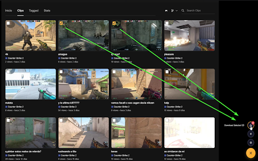 MedalTV Downloader :: Download all Medal.tv clips from a user profile with one click
