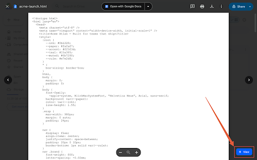 SimplyView :: Render HTML, Markdown, JSON & 30+ programming languages inline — actually view your files instead of staring at source code.
