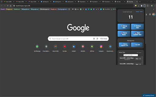 Order :: Organize your tabs intelligently.