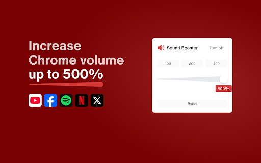 Volume Boost :: Turn up your browser’s sound – louder volume and deeper bass for all your streams!