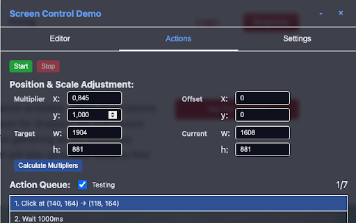 Quantxt RPA :: Automate web interactions with intelligent pattern matching and pre-defined action sequences