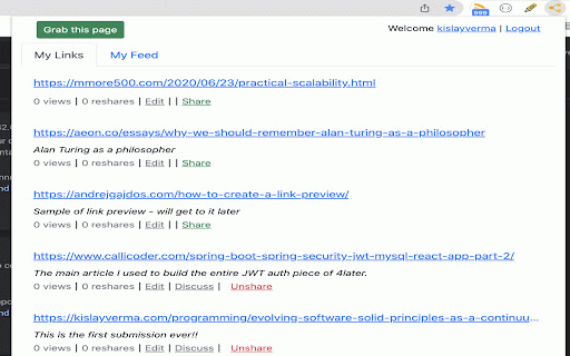 4later :: Build your reading list, take notes, and share with your followers
