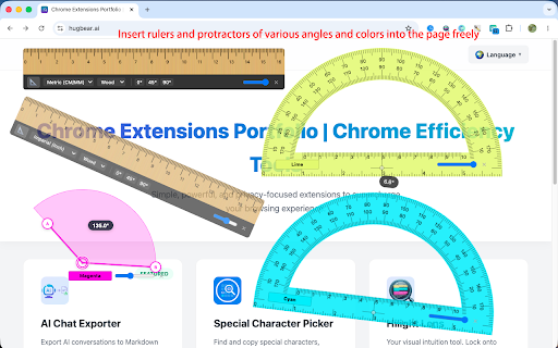 Online Ruler :: Accurate 1:1 screen ruler with physical calibration, supporting CM and Inch measurements.