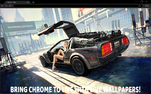 Future Journey Car with Anime Girl Live Wallpaper :: Cruise into tomorrow with the Future Journey Car & Anime Girl Live Wallpaper! 🚗✨🌌