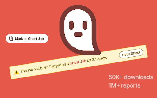 Hire or Ghost :: Flag ghost jobs on LinkedIn. Mark fake listings and warn other users.