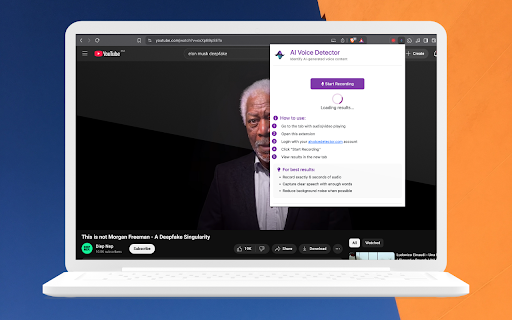AI Voice Detector :: Detect if an audio was generated by an AI voice or real voice