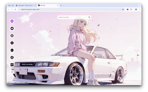 Nissan Silvia Live Wallpaper :: Nissan Silvia Live Wallpaper – Experience JDM power with a Nissan Silvia video background every time you open a new Chrome tab.