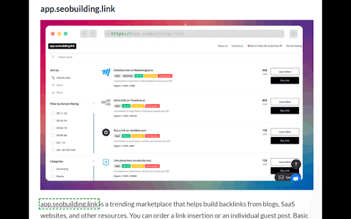 DoFollow Checker :: An extension that visually distinguishes between nofollow and dofollow links for easy identification.